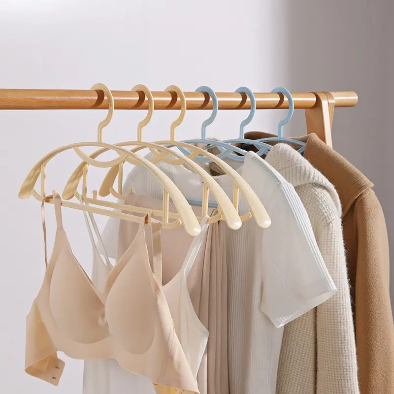 Meiya Round Shoulder Non-Slip Clothes Hanger 10-Pack - Image 2