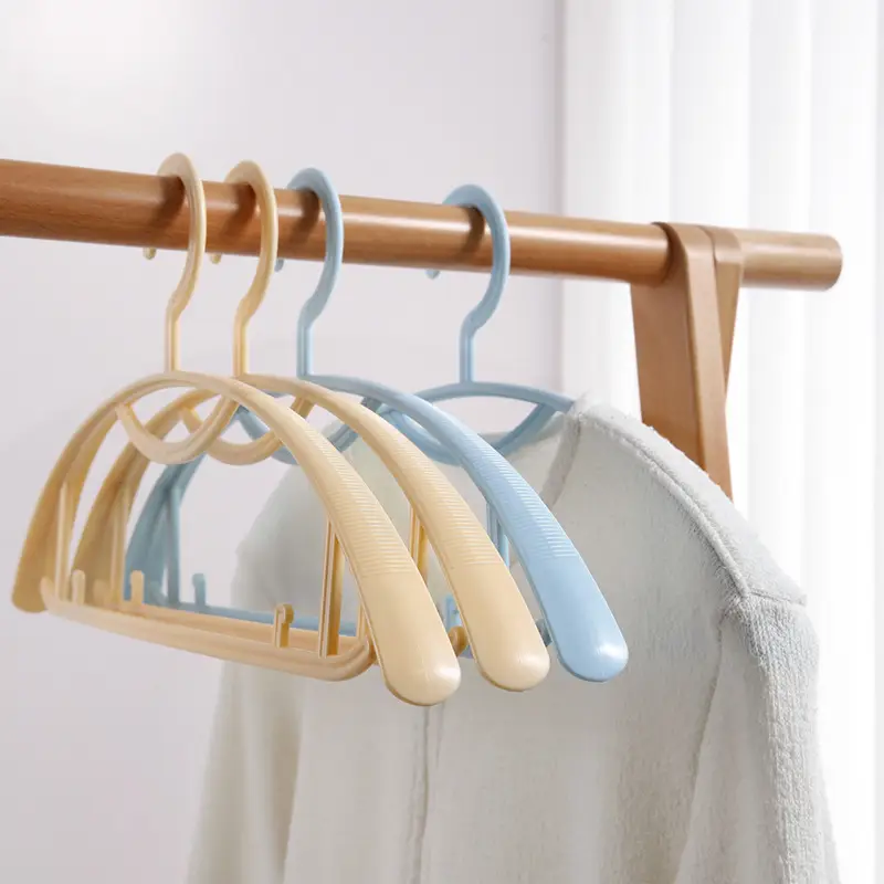 Meiya Round Shoulder Non-Slip Clothes Hanger 10-Pack - Image 4