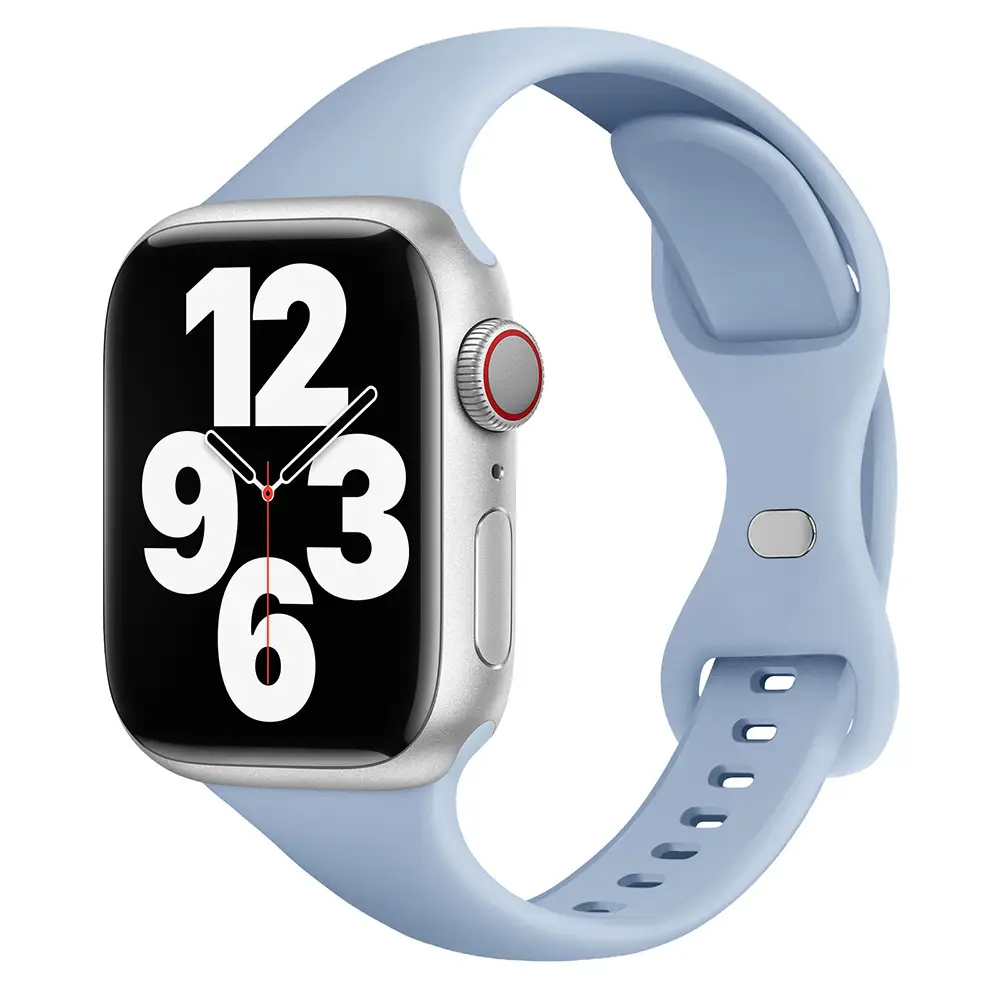 Apple Watch Silicone Strap White Watchcase - Image 13