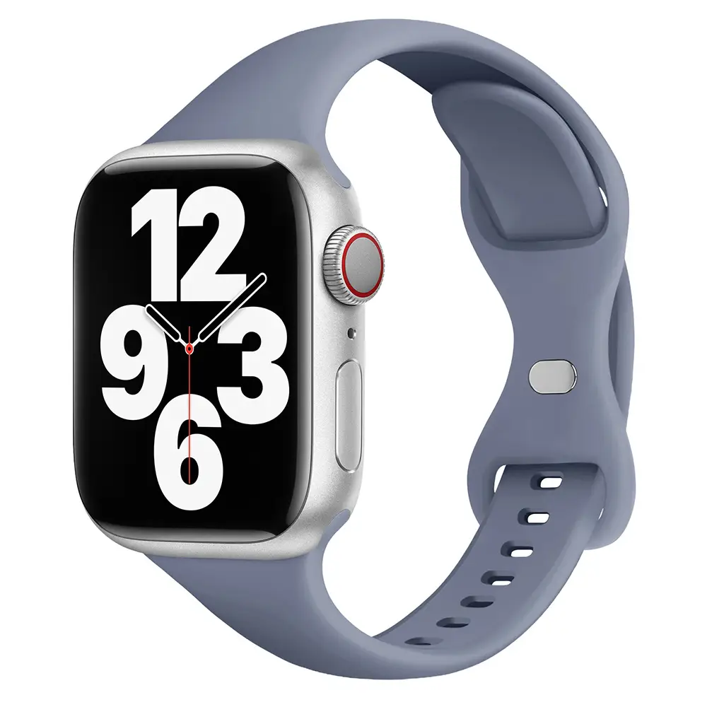 Apple Watch Silicone Strap White Watchcase - Image 14