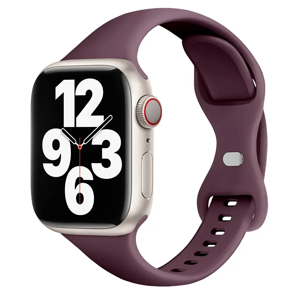 Apple Watch Silicone Strap White Watchcase - Image 15