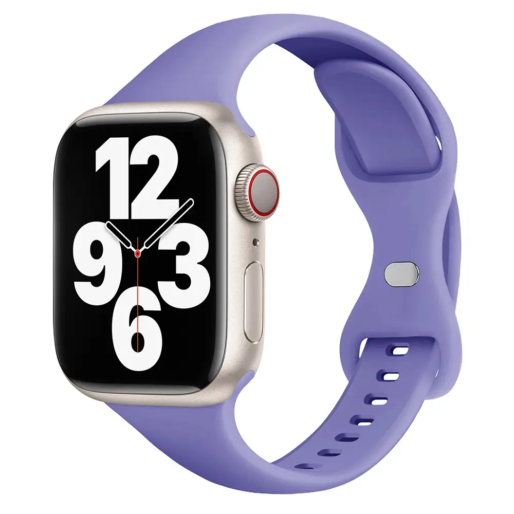 Apple Watch Silicone Strap White Watchcase - Image 16