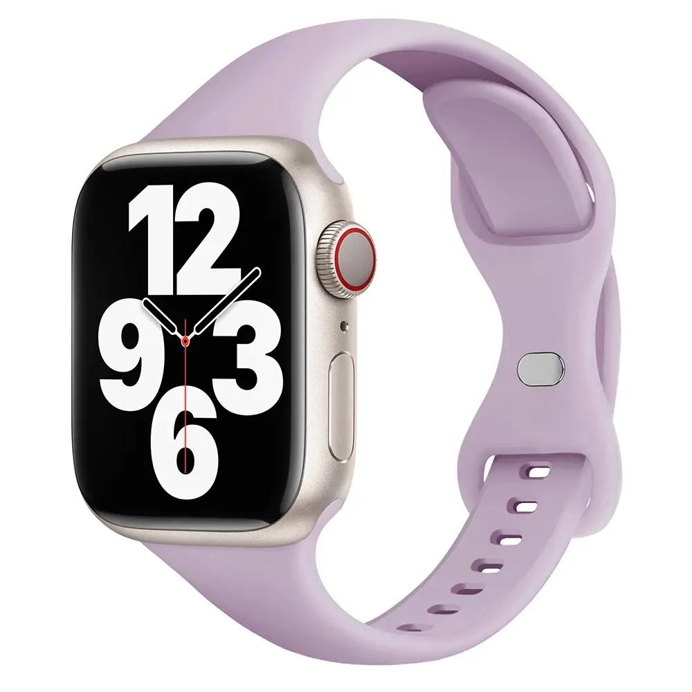 Apple Watch Silicone Strap White Watchcase - Image 18