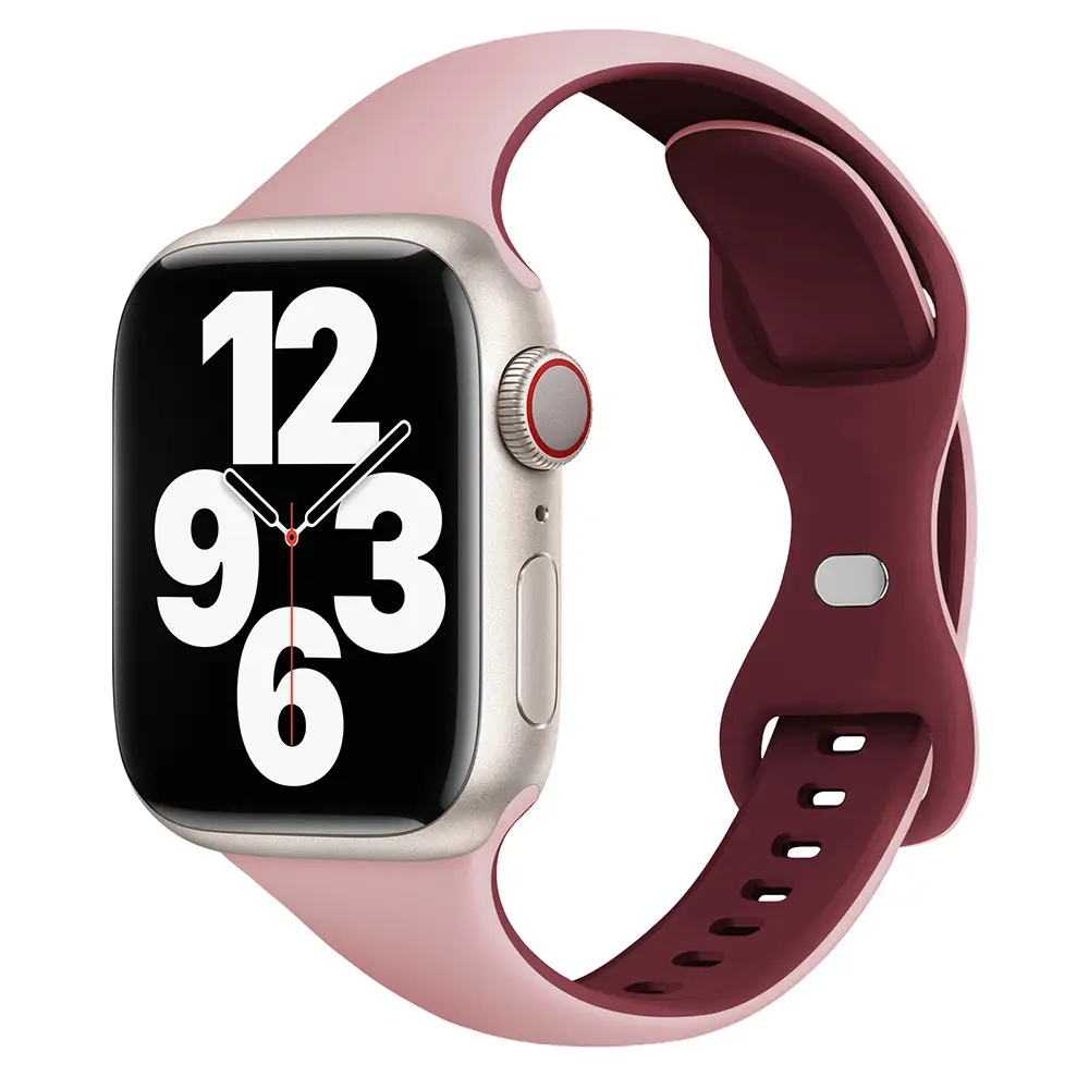 Apple Watch Silicone Strap White Watchcase - Image 24