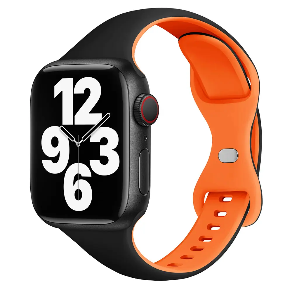 Apple Watch Silicone Strap White Watchcase - Image 27