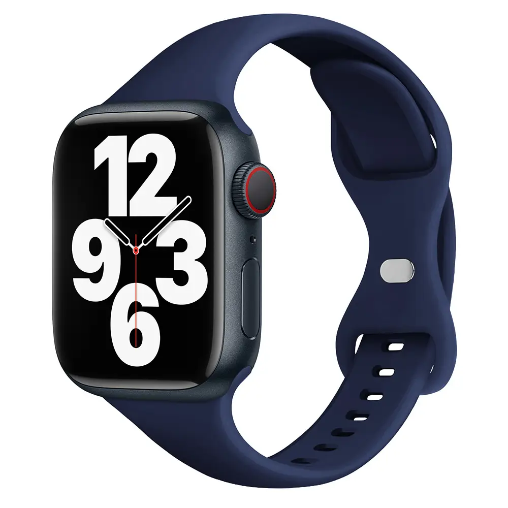 Apple Watch Silicone Strap White Watchcase - Image 8