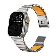 Apple Watch Silicone Strap Liquid Silicone Buckle Multi Color — feature 1