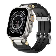 Apple Watch Silicone Strap Liquid Silicone Buckle Multi Color — feature 12