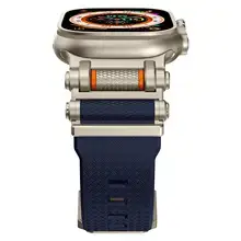 Apple Watch Silicone Strap Liquid Silicone Buckle Multi Color — feature 13