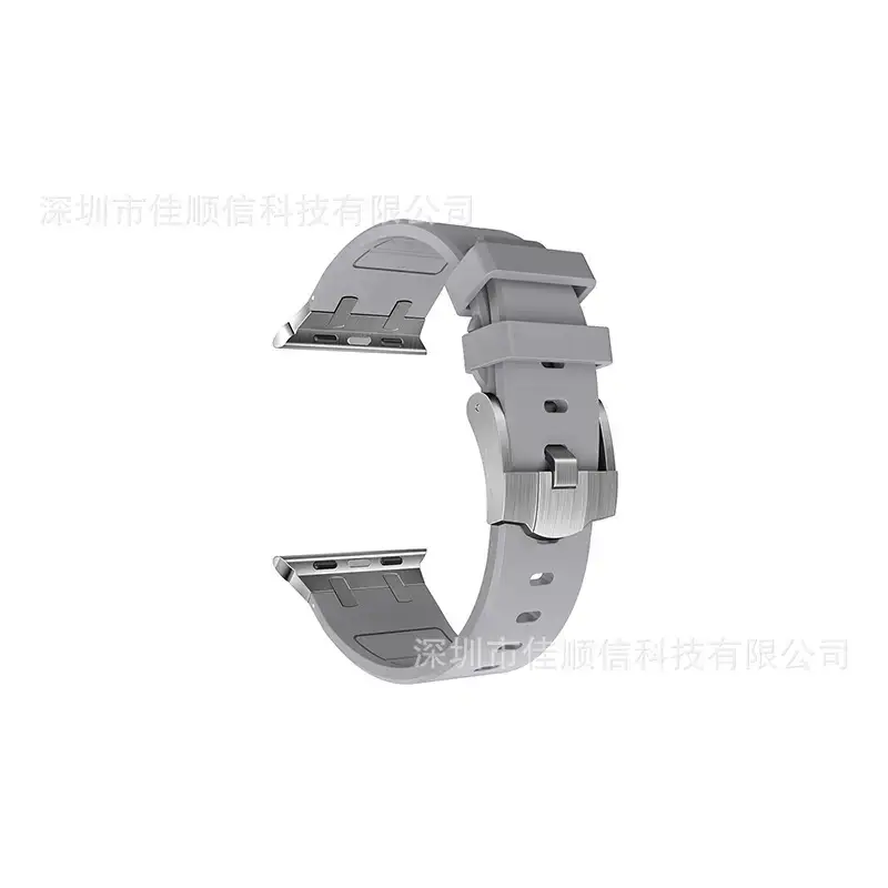 Apple Watch Silicone Strap Liquid Silicone Buckle Multi Color - Image 4