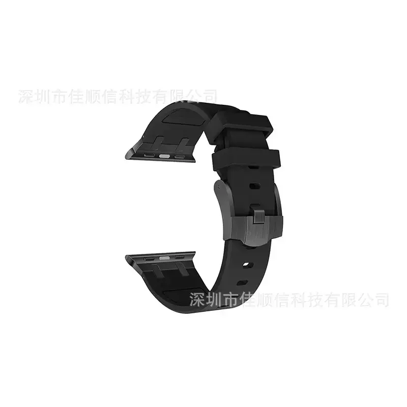 Apple Watch Silicone Strap Liquid Silicone Buckle Multi Color - Image 5