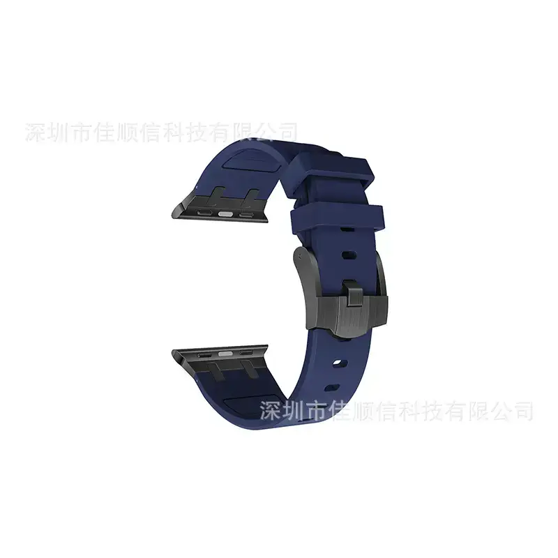 Apple Watch Silicone Strap Liquid Silicone Buckle Multi Color - Image 6