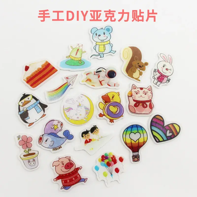 Children's Colorful Mosaic Vase Decor Set