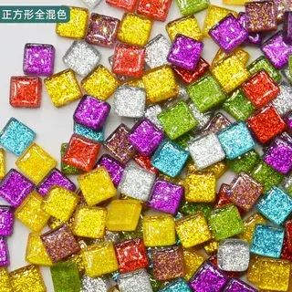 Children's Colorful Mosaic Vase Decor Set