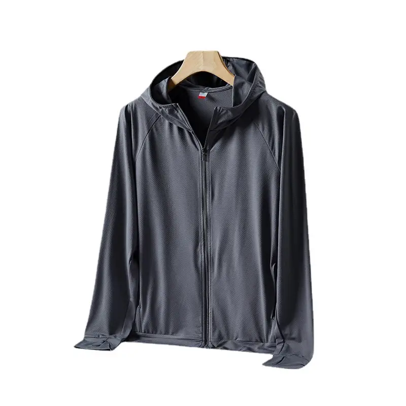 Women Ice Silk Sunscreen Jacket Cream Yellow - Image 16