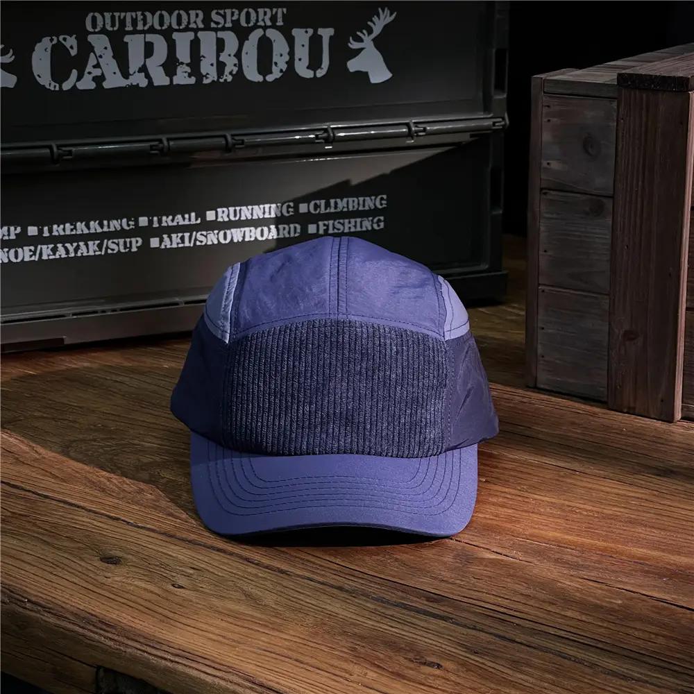 Japanese Street Fashion Baseball Cap Retro Blue Mesh