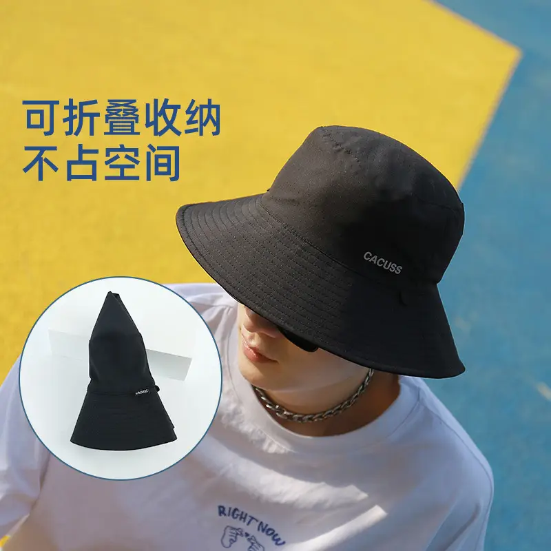 Men Reversible Fisherman Hat Ice Silk Sun Hat - Image 4