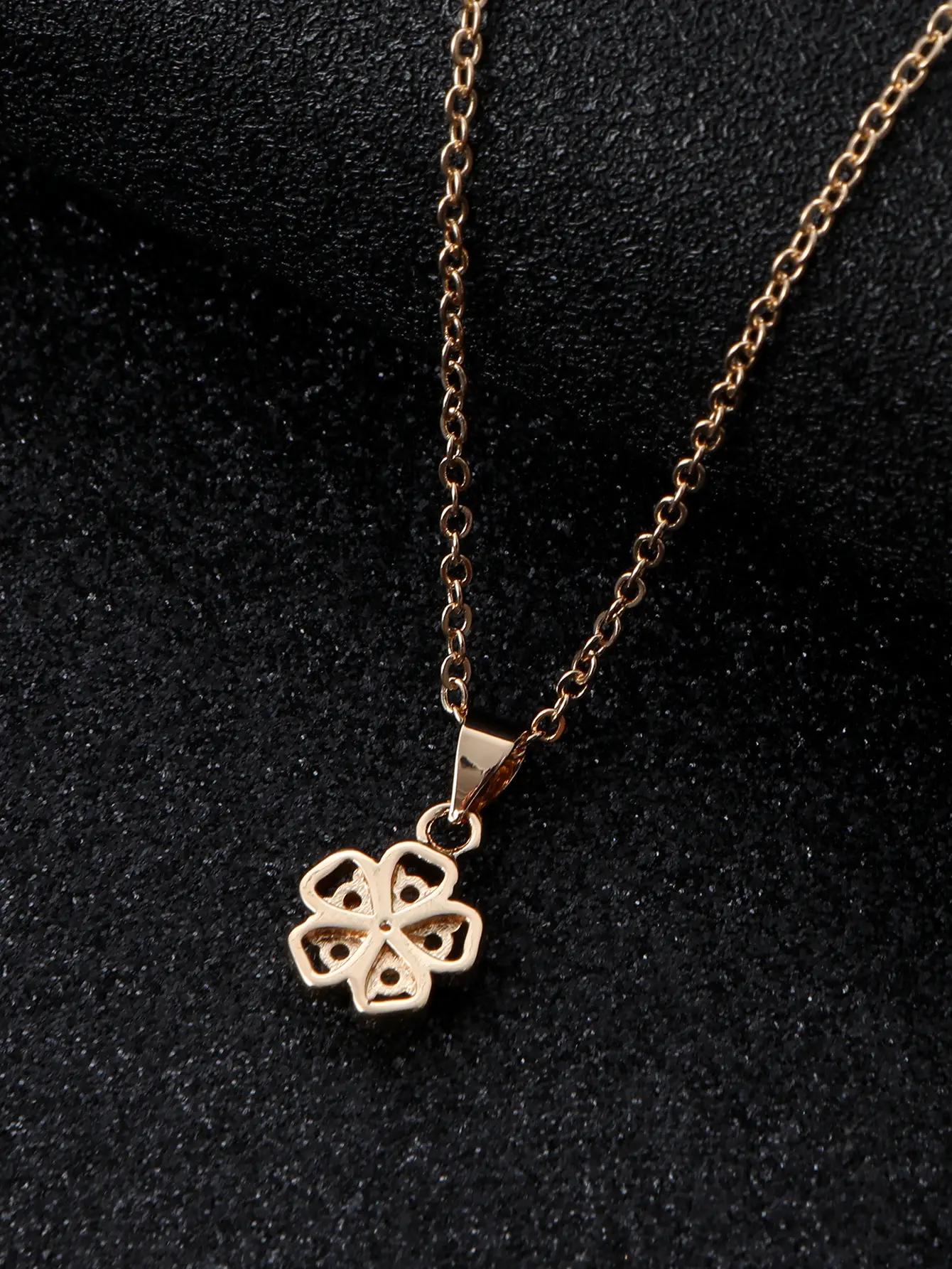 Lucky Zircon Earrings Necklace Set for Women — feature 17