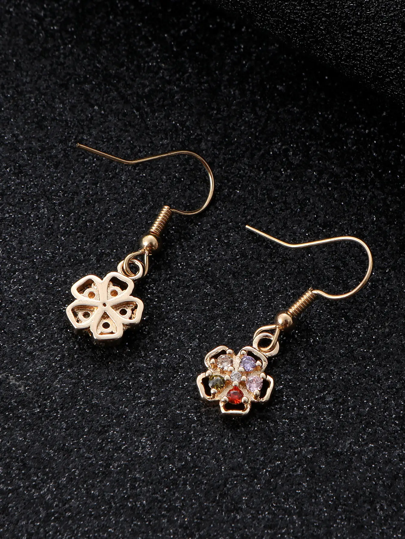 Lucky Zircon Earrings Necklace Set for Women — feature 18