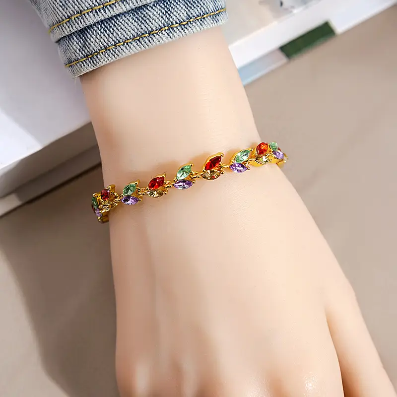 S265/gold bottom color leaves