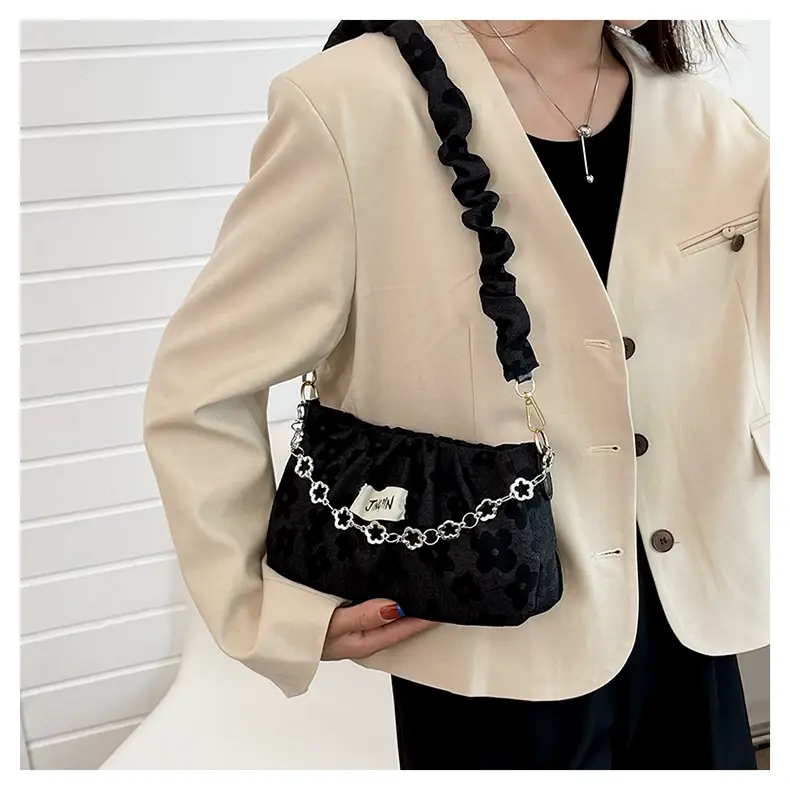 White Pleated Crossbody Bag for Women 2026 — feature 16
