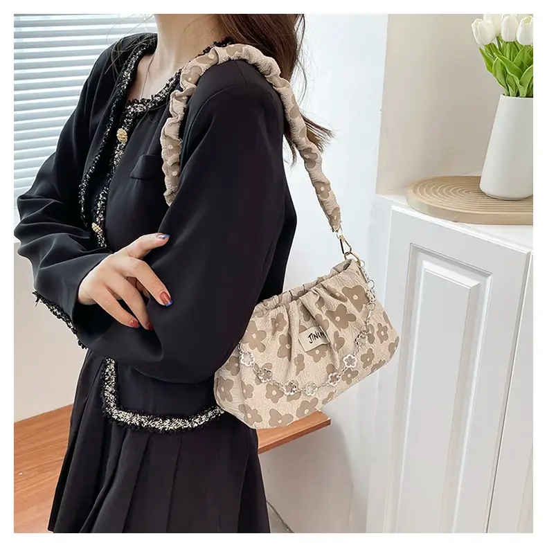 White Pleated Crossbody Bag for Women 2026 — feature 23