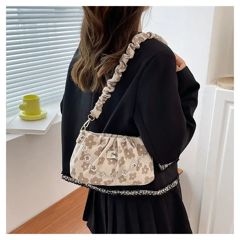 White Pleated Crossbody Bag for Women 2026 — feature 24