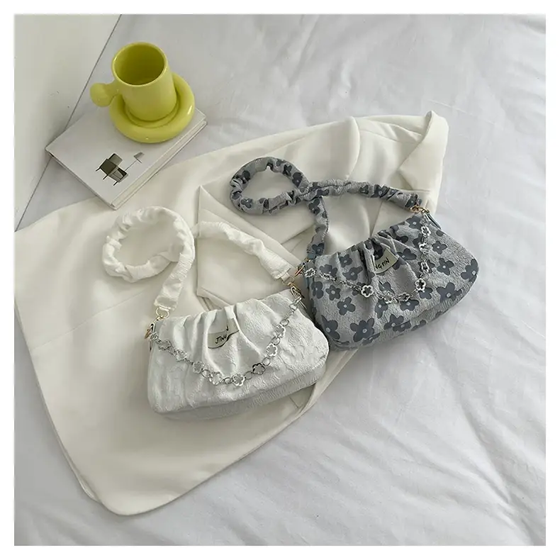 White Pleated Crossbody Bag for Women 2026 — feature 31