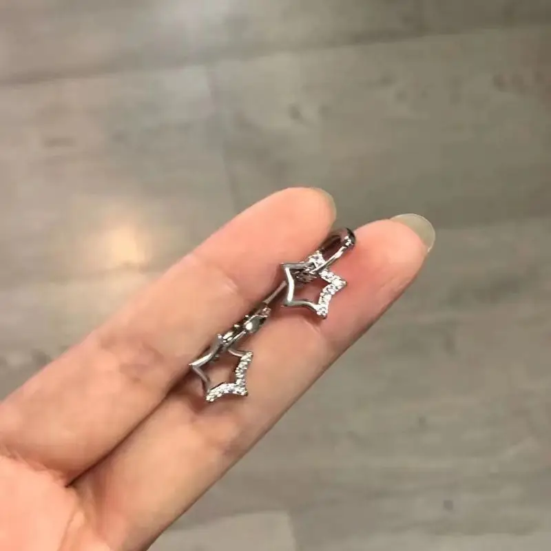 Star Niche Ear Buckle Five Pointed Star Earrings Women