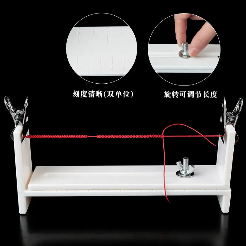 White Rope Braiding Rack for Home Use - Image 5