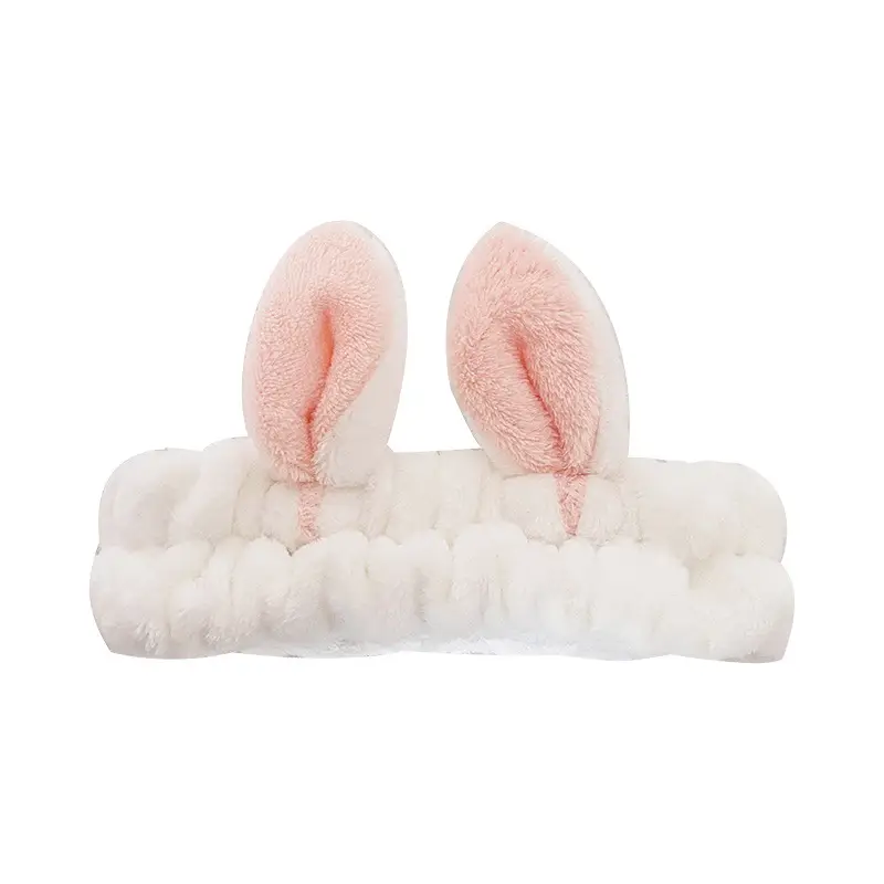 Pink Cartoon Rabbit Ear Headband for Women - Image 12