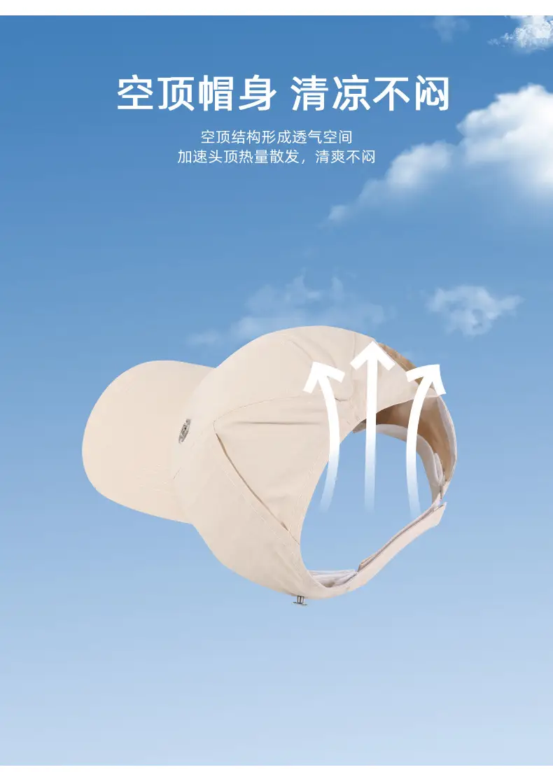Summer Baseball Cap with Ponytail & Sunscreen — feature 7