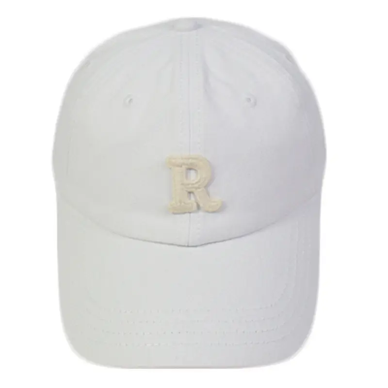 R Logo Baseball Cap Green Cotton UV Sunshade - Image 2