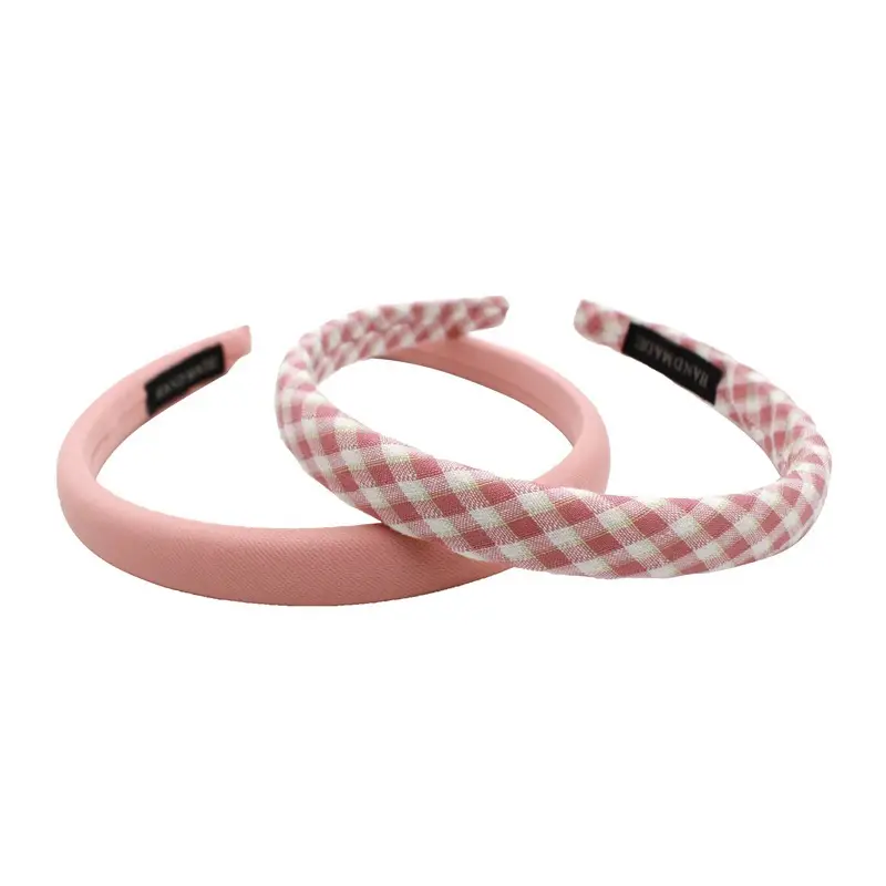French Plaid Hair Band Sweet All-match College Style - Image 11