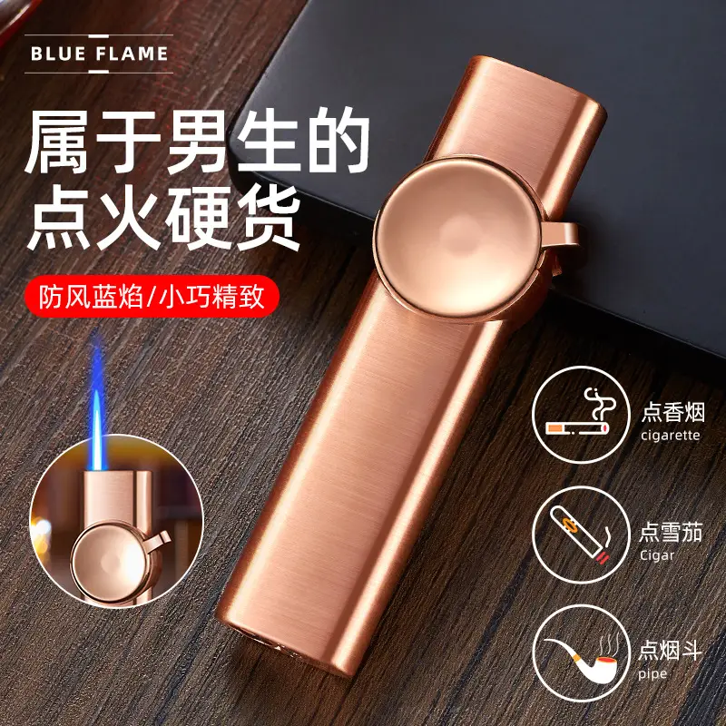 Electro Flame Lighter Rose Gold Compact Portable