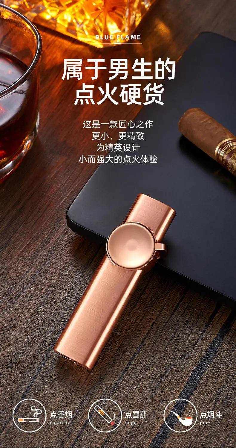 Electro Flame Lighter Rose Gold Compact Portable — feature 10