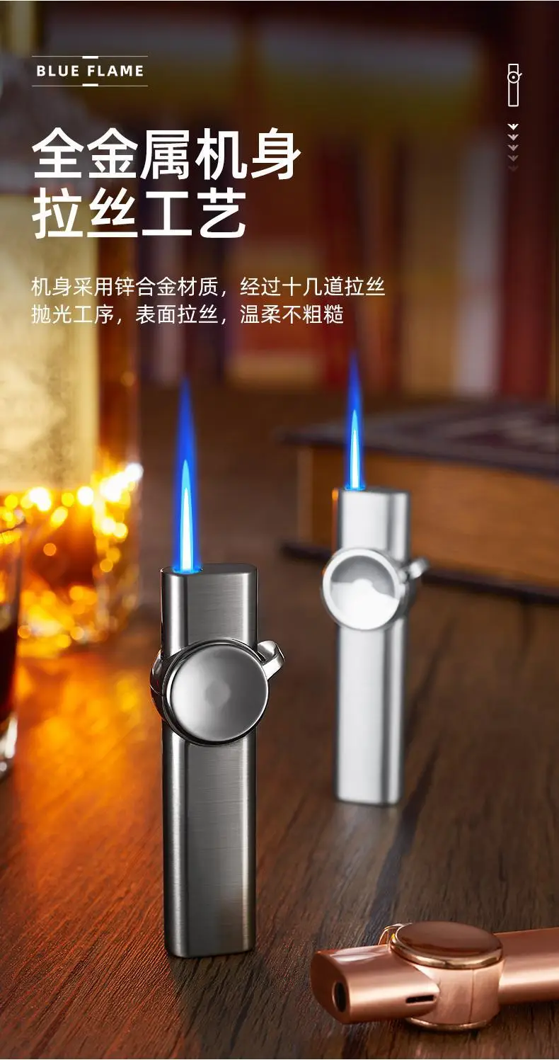 Electro Flame Lighter Rose Gold Compact Portable — feature 3