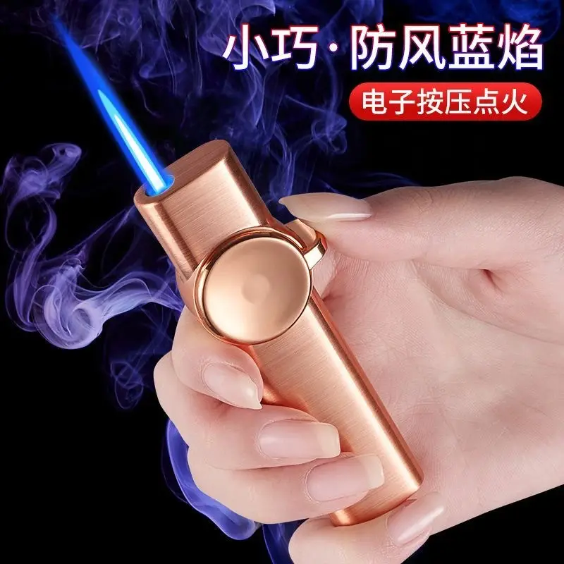 Electro Flame Lighter Rose Gold Compact Portable