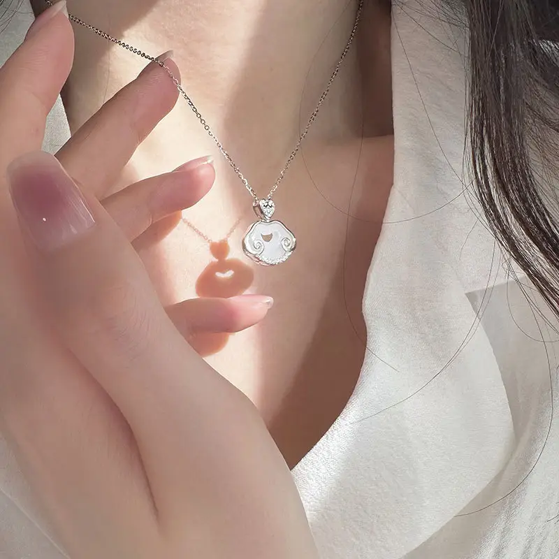 White Chalcedony Dangle Earrings for Women — feature 18
