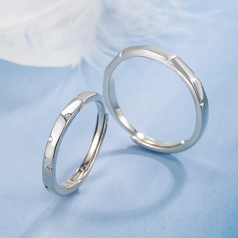 925 Sterling Silver Touch Ring for Men Women - Image 5