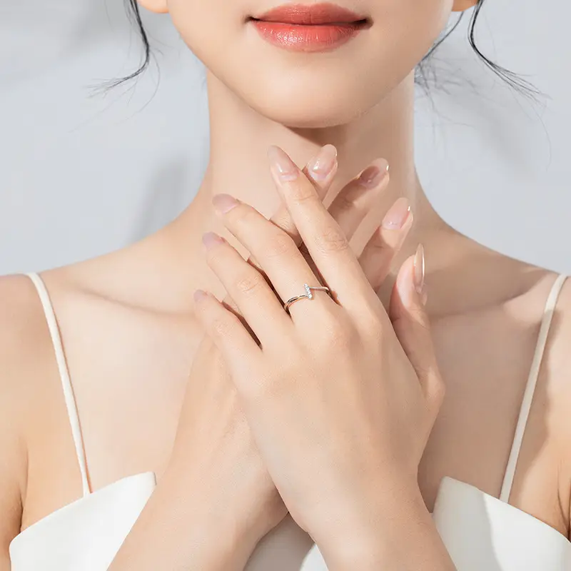 925 Sterling Silver Zircon Ring for Women - Image 2
