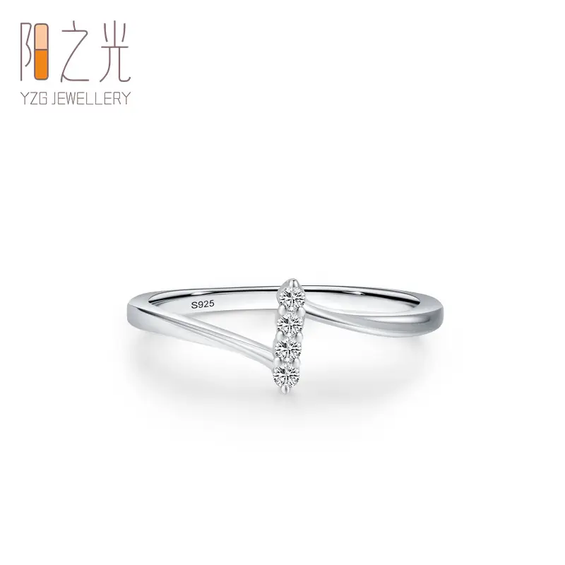 925 Sterling Silver Zircon Ring for Women - Image 5