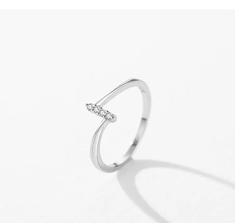 925 Sterling Silver Zircon Ring for Women — feature 6