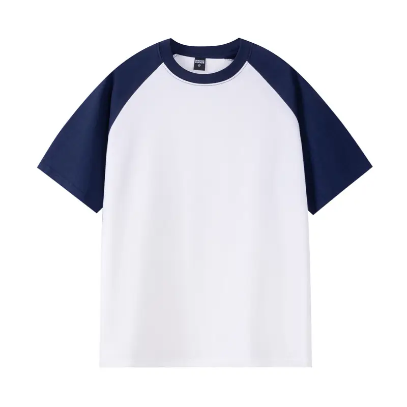 Summer Cotton T-shirt White Grey Round Neck for Boys - Image 8