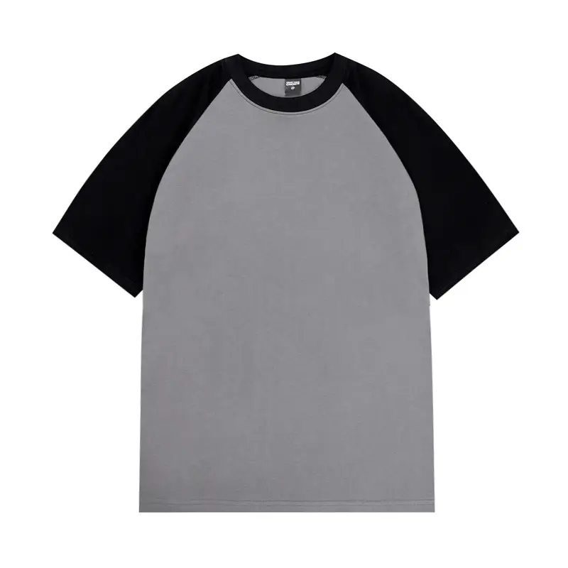 Summer Cotton T-shirt White Grey Round Neck for Boys - Image 9