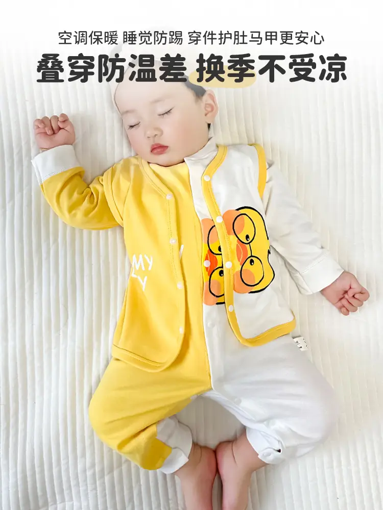 Pure Cotton Newborn Romper Pink White Bow Print - Image 8