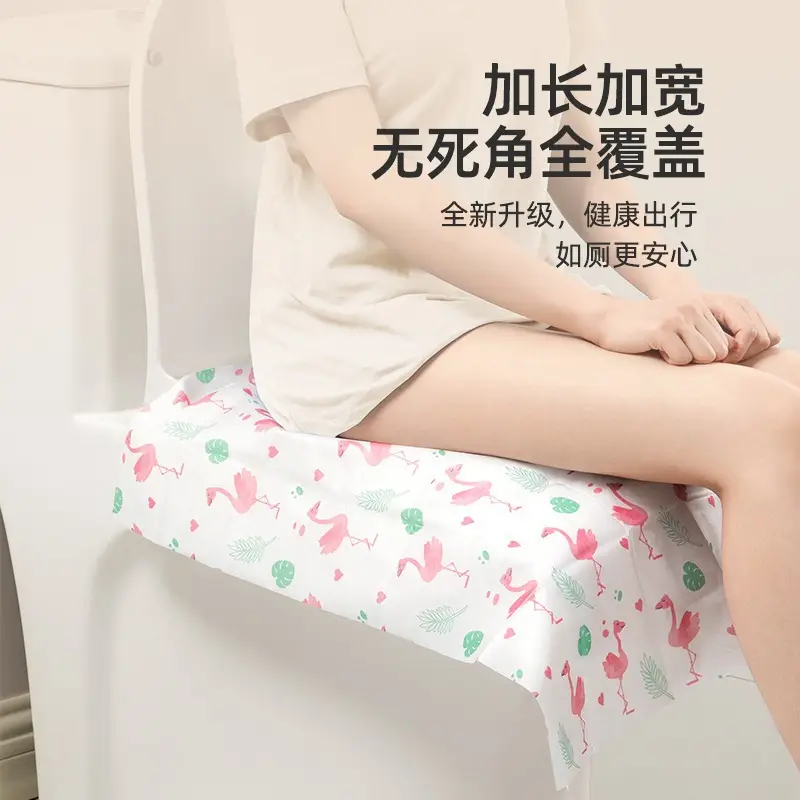Disposable Toilet Cushion Full Coverage Travel Hotel Toilet Cushion Paper Maternity Moon Cushion Cover Portable - Image 6