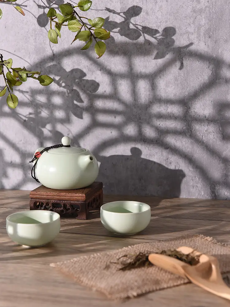 Retro Chinese Pane Wooden Decor Board 39x39cm — feature 7