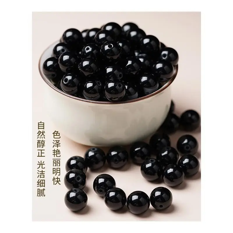 Pink Tourmaline Round Beads for Jewelry Making — feature 7