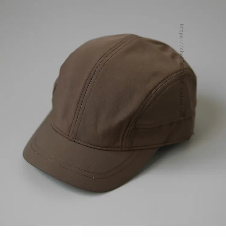 Men's Beige Drawstring Cap with Light Panel — feature 3